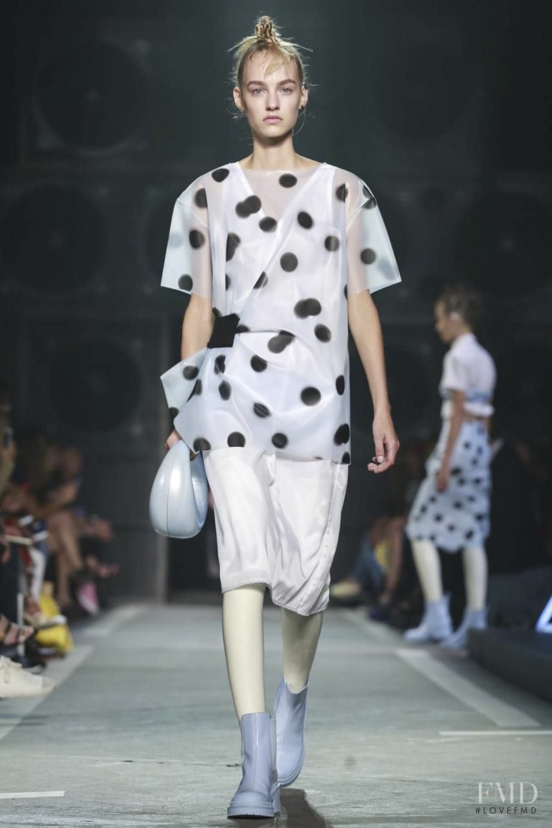 Maartje Verhoef featured in  the Marc by Marc Jacobs fashion show for Spring/Summer 2015