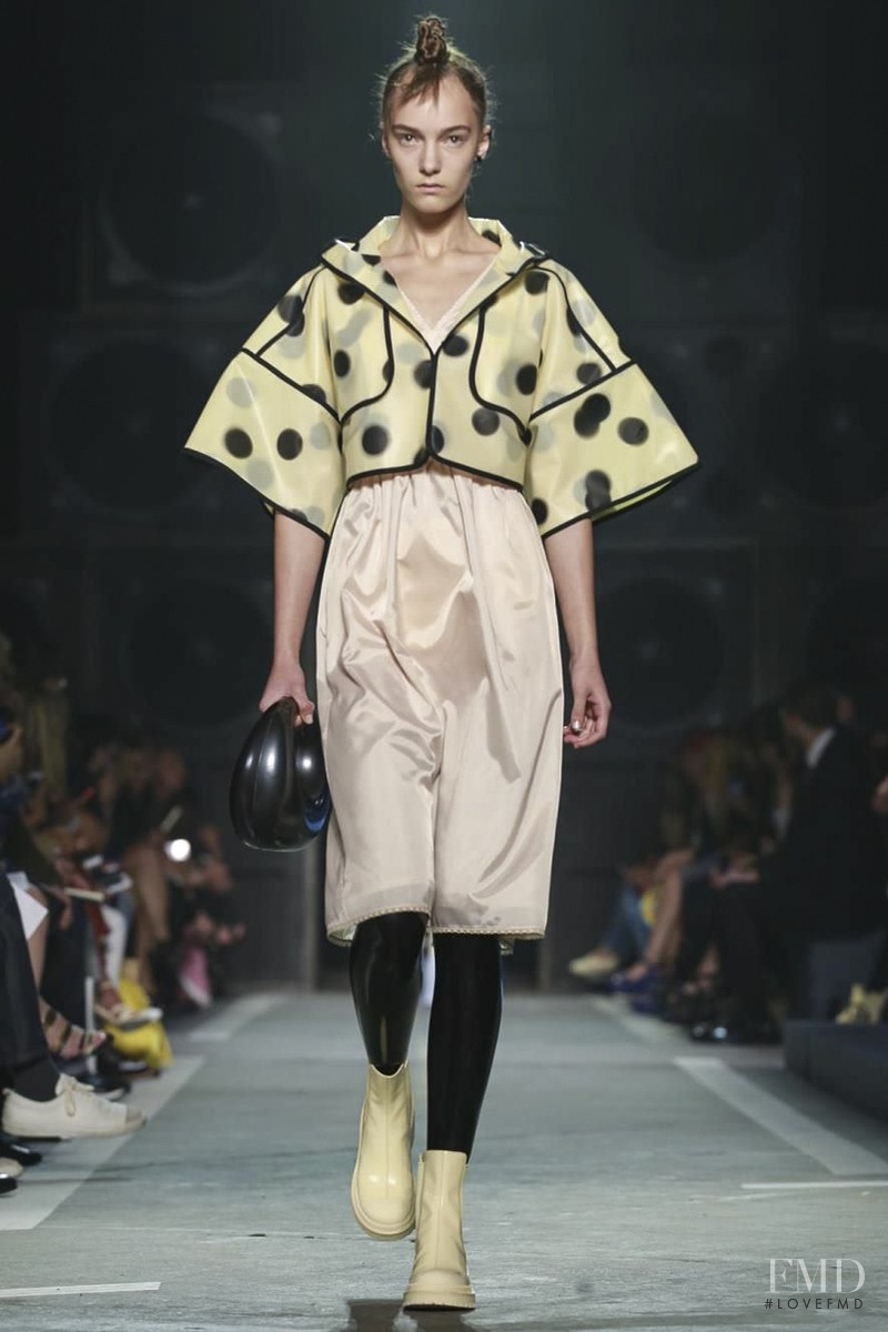 Irina Liss featured in  the Marc by Marc Jacobs fashion show for Spring/Summer 2015