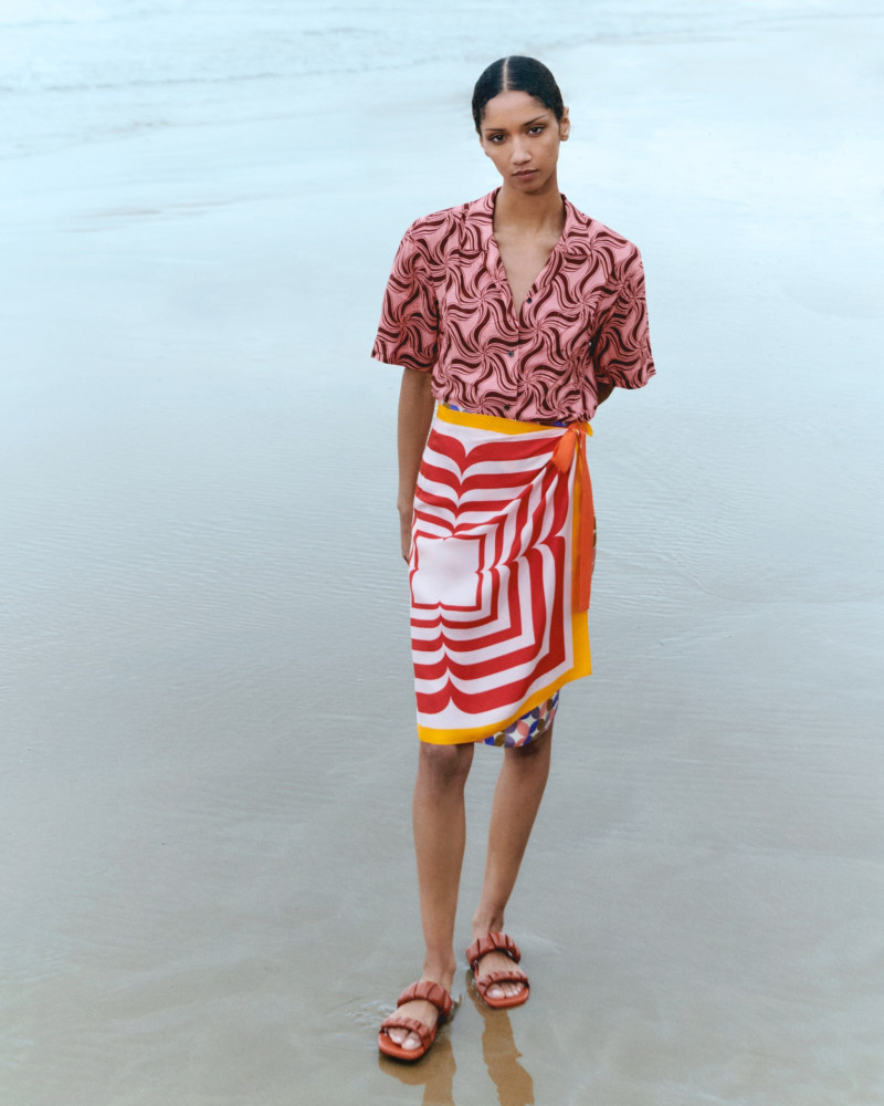 Aiden Curtiss featured in  the mytheresa.com Dries Van Noten x Mytheresa Summer 2024 Capsule Collection lookbook for Summer 2024