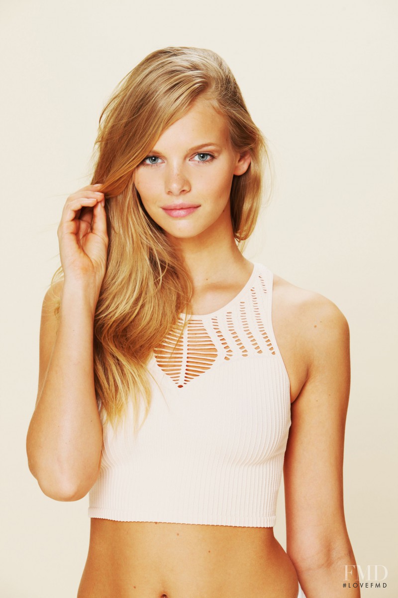 Marloes Horst featured in  the Free People catalogue for Spring/Summer 2012