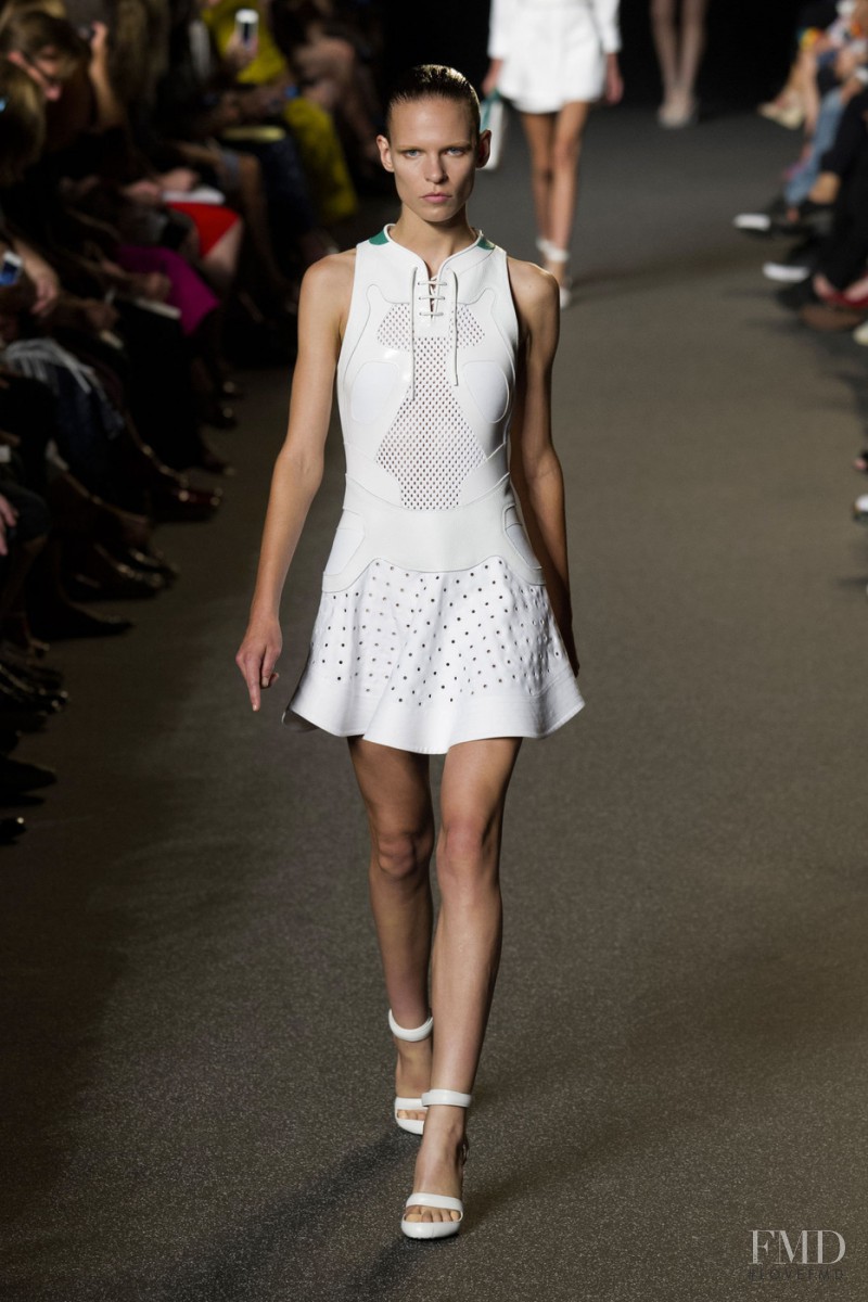 Katharina Hessen featured in  the Alexander Wang fashion show for Spring/Summer 2015