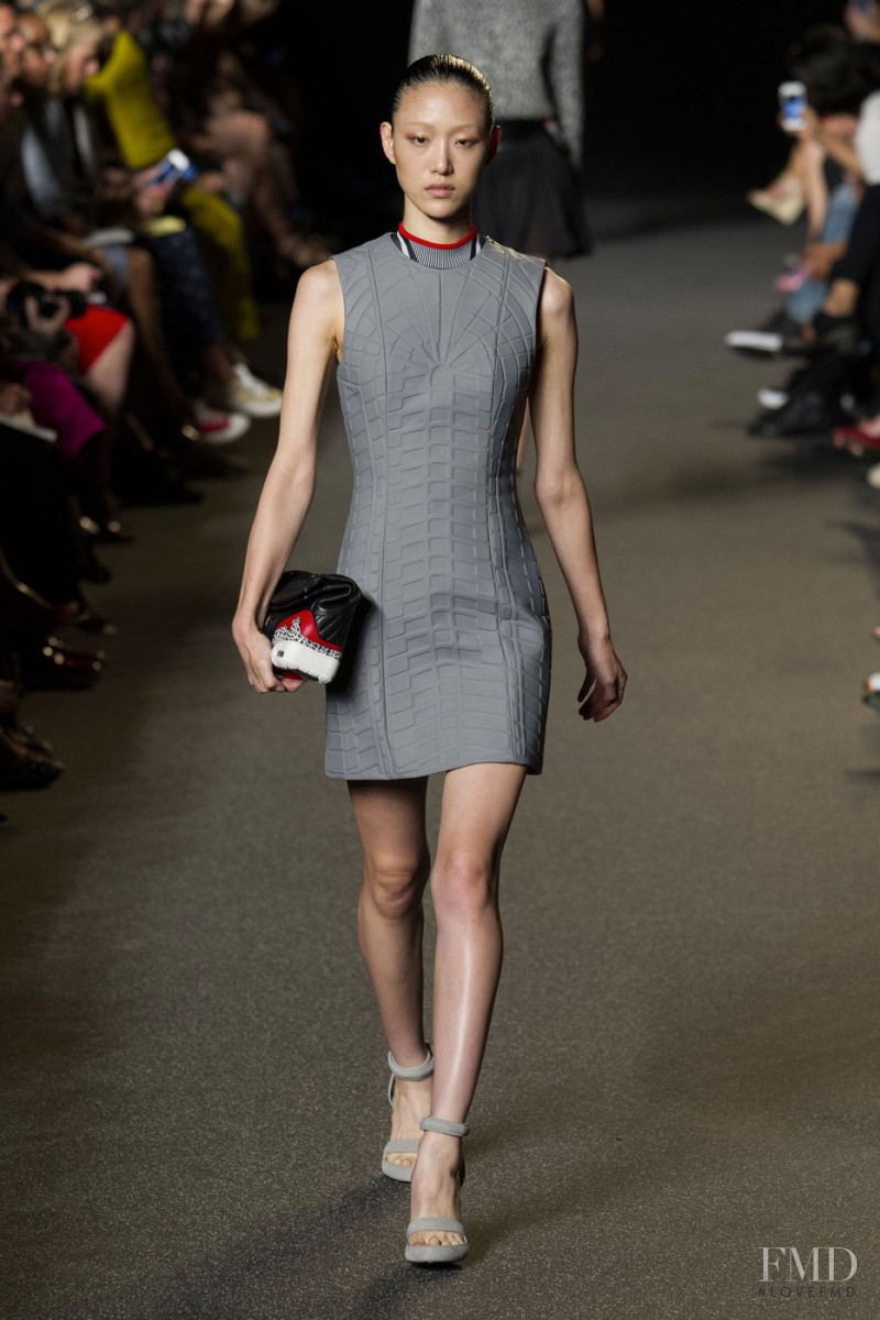 So Ra Choi featured in  the Alexander Wang fashion show for Spring/Summer 2015