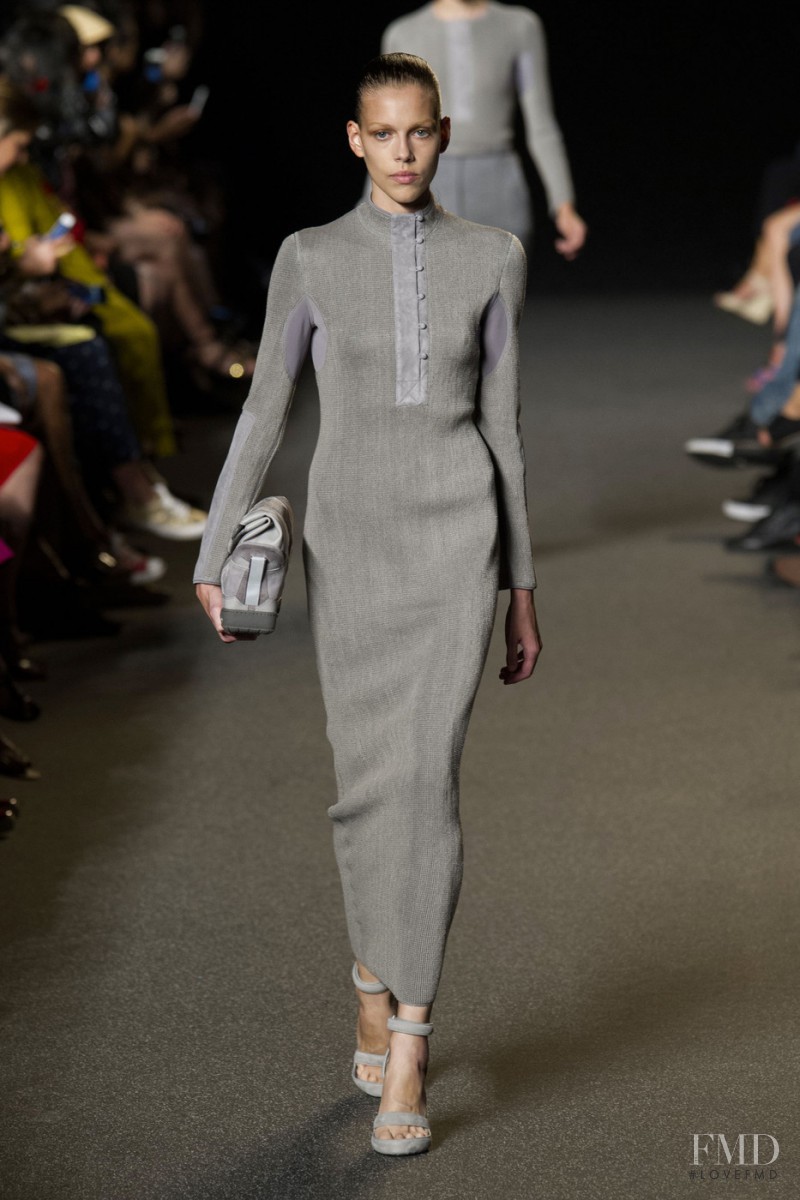 Amelia Roman featured in  the Alexander Wang fashion show for Spring/Summer 2015