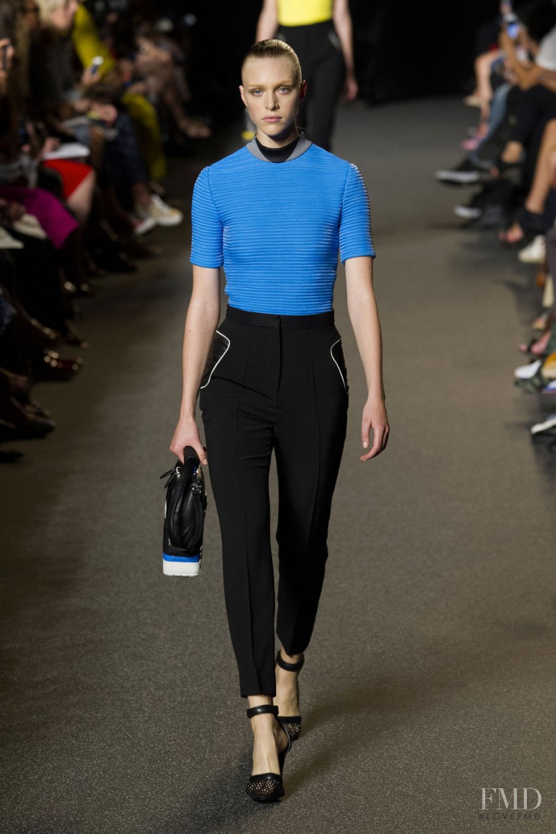 Hedvig Palm featured in  the Alexander Wang fashion show for Spring/Summer 2015