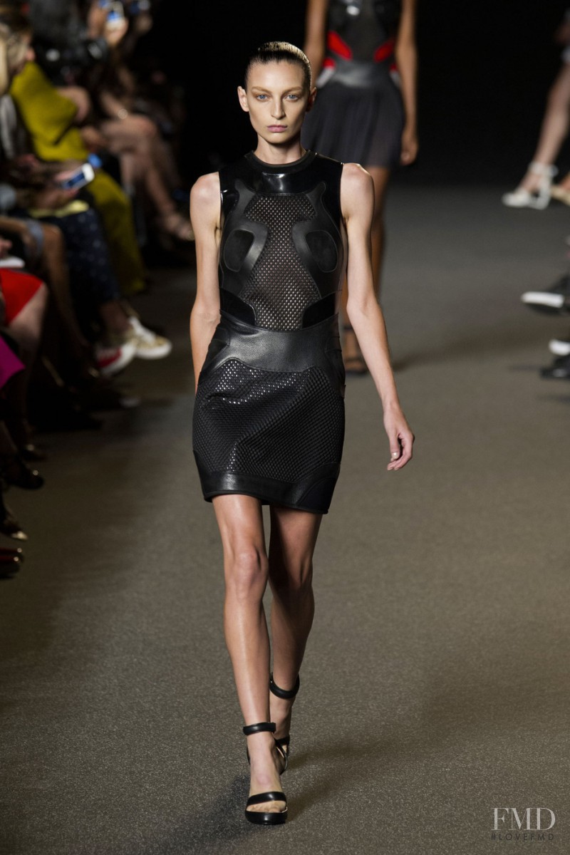 Rosemary Smith featured in  the Alexander Wang fashion show for Spring/Summer 2015