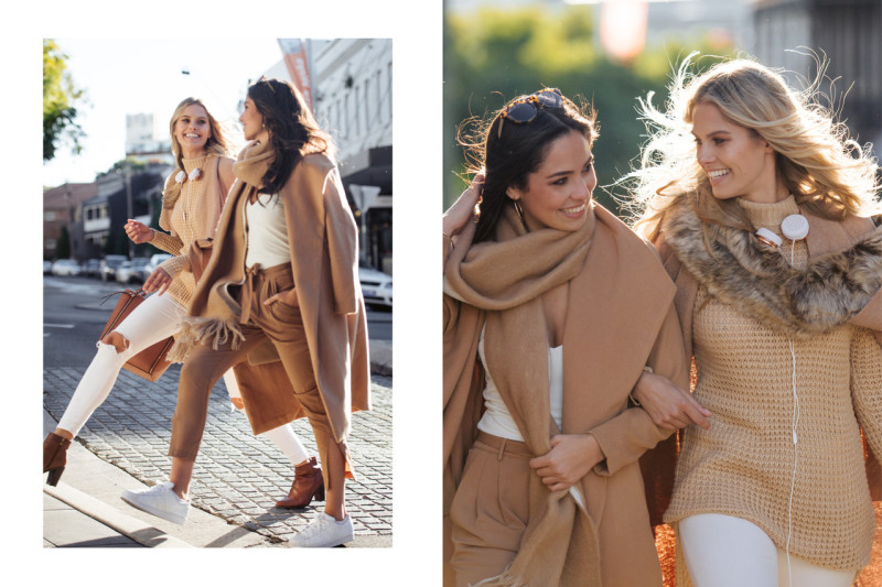 Natalie Jayne Roser featured in  the Mura Boutique lookbook for Pre-Fall 2016