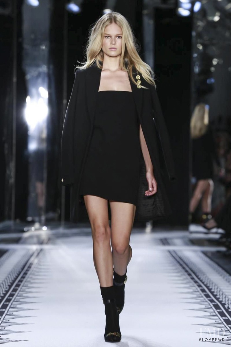 Anna Ewers featured in  the Versus fashion show for Spring/Summer 2015