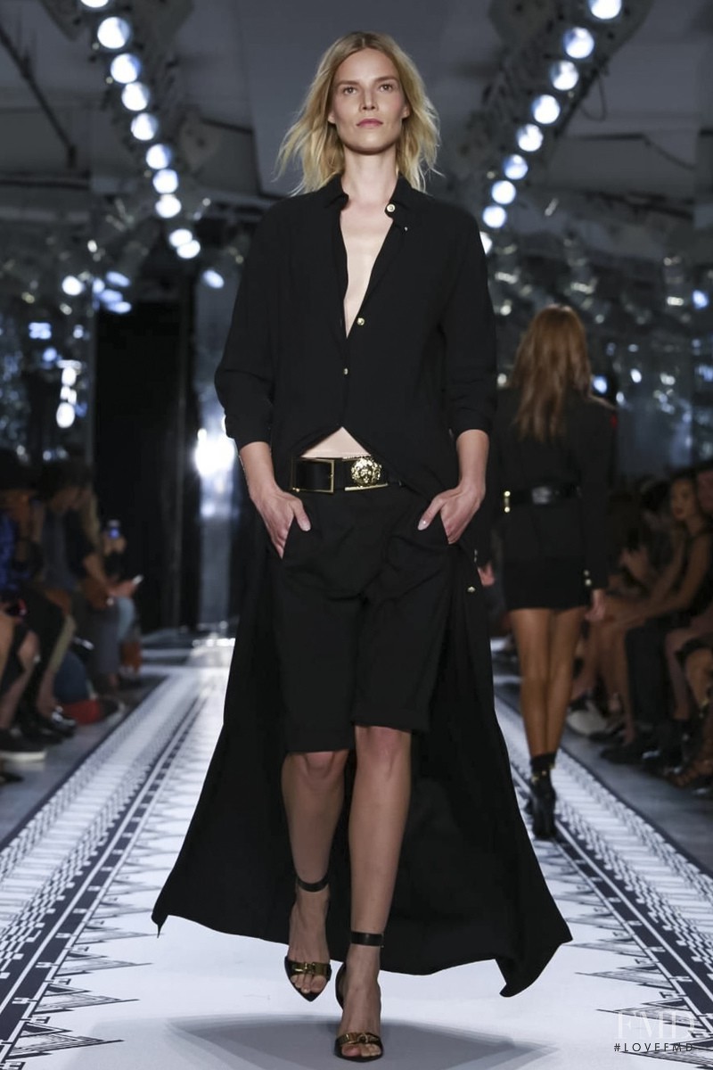 Suvi Koponen featured in  the Versus fashion show for Spring/Summer 2015