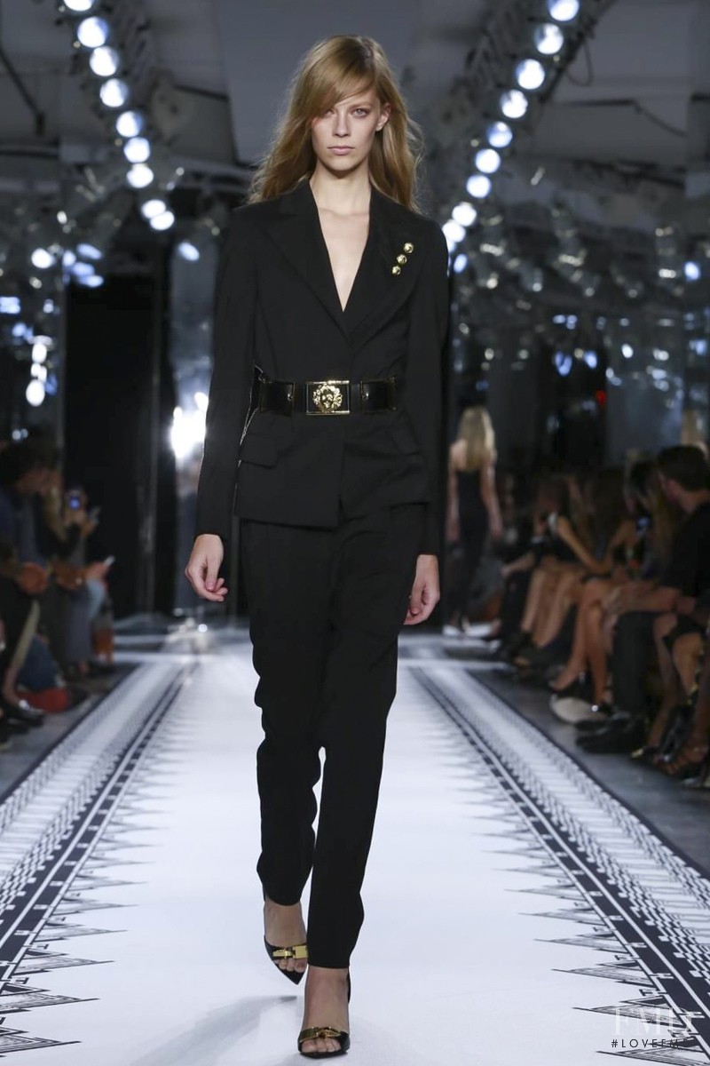 Lexi Boling featured in  the Versus fashion show for Spring/Summer 2015