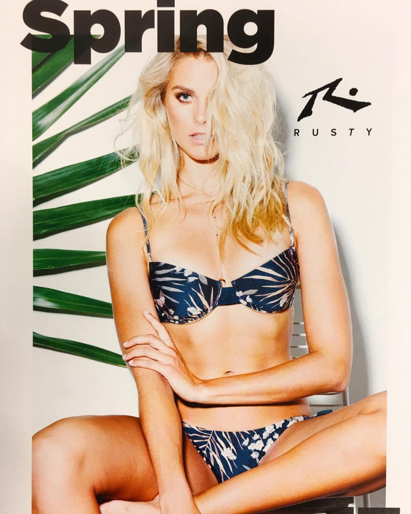 Natalie Jayne Roser featured in  the Rusty advertisement for Spring/Summer 2017