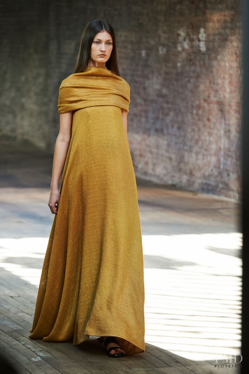 Kely Ferr featured in  the The Row fashion show for Spring/Summer 2015