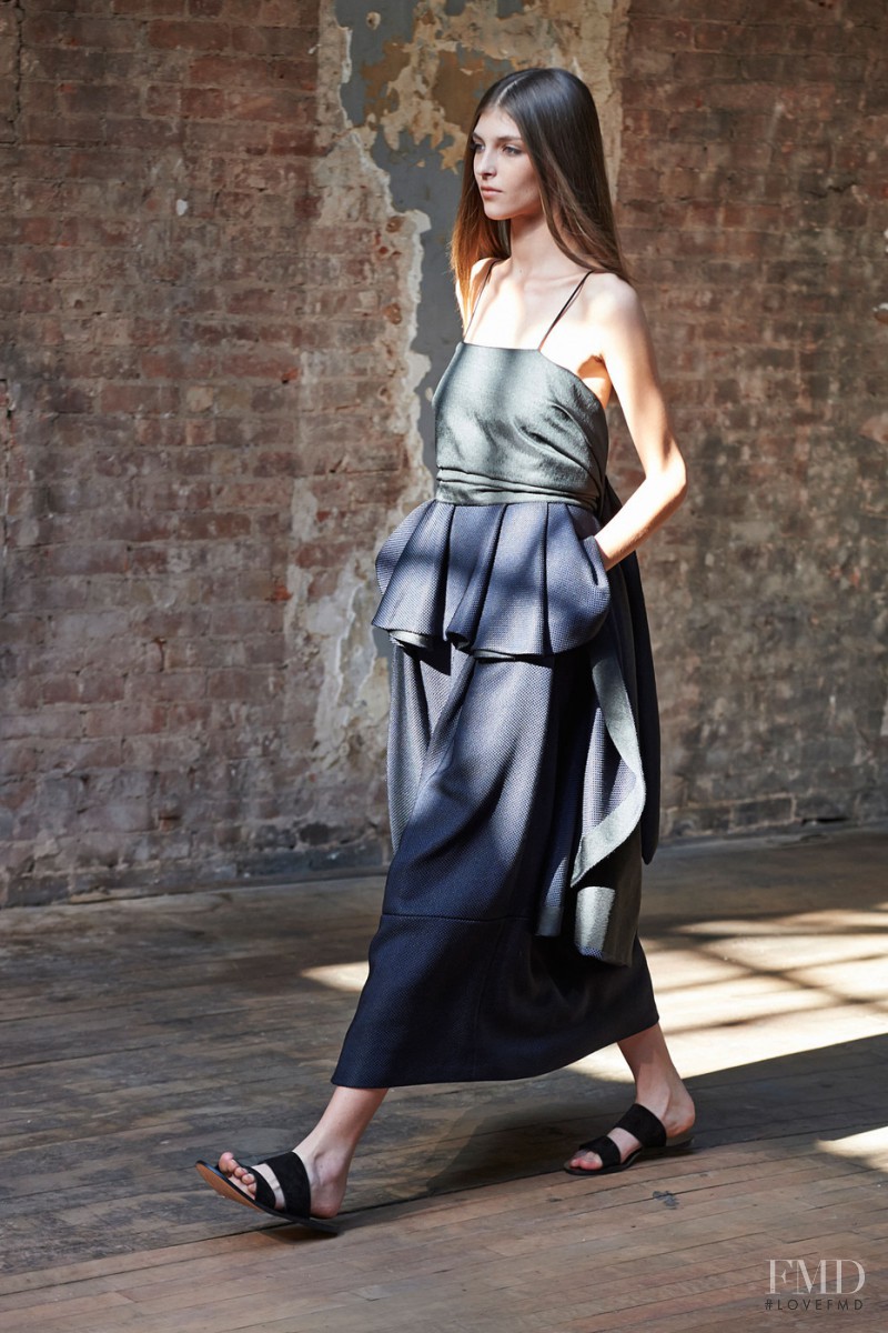 Anastasia Lagune featured in  the The Row fashion show for Spring/Summer 2015