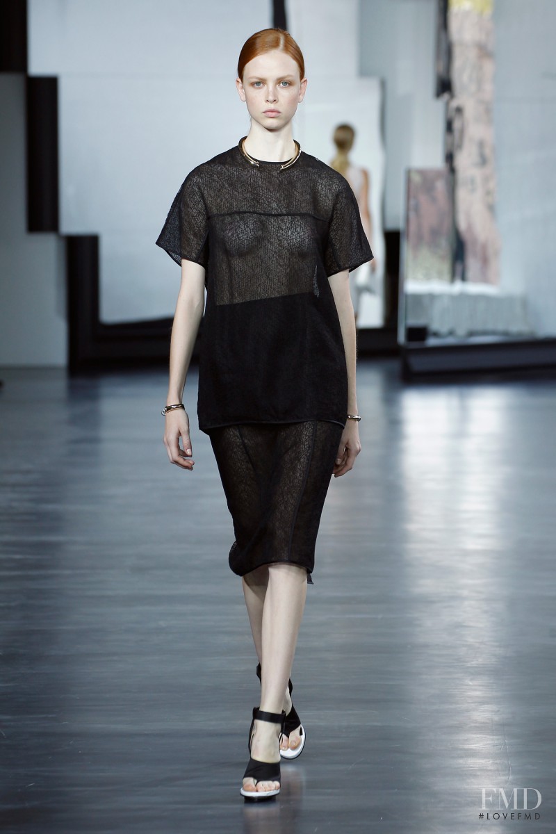 Daniela Witt featured in  the Jason Wu fashion show for Spring/Summer 2015