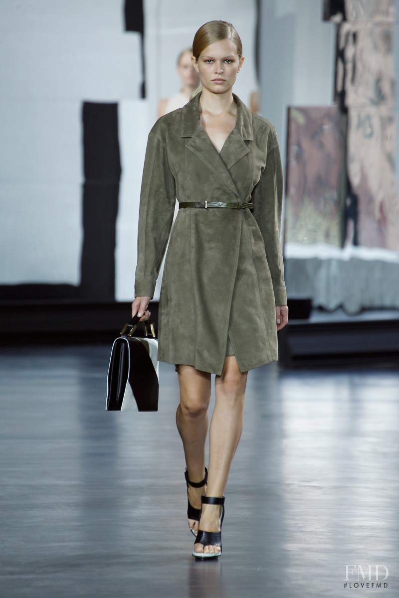 Anna Ewers featured in  the Jason Wu fashion show for Spring/Summer 2015