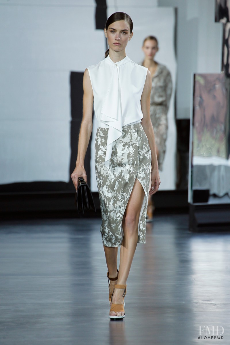 Ronja Furrer featured in  the Jason Wu fashion show for Spring/Summer 2015