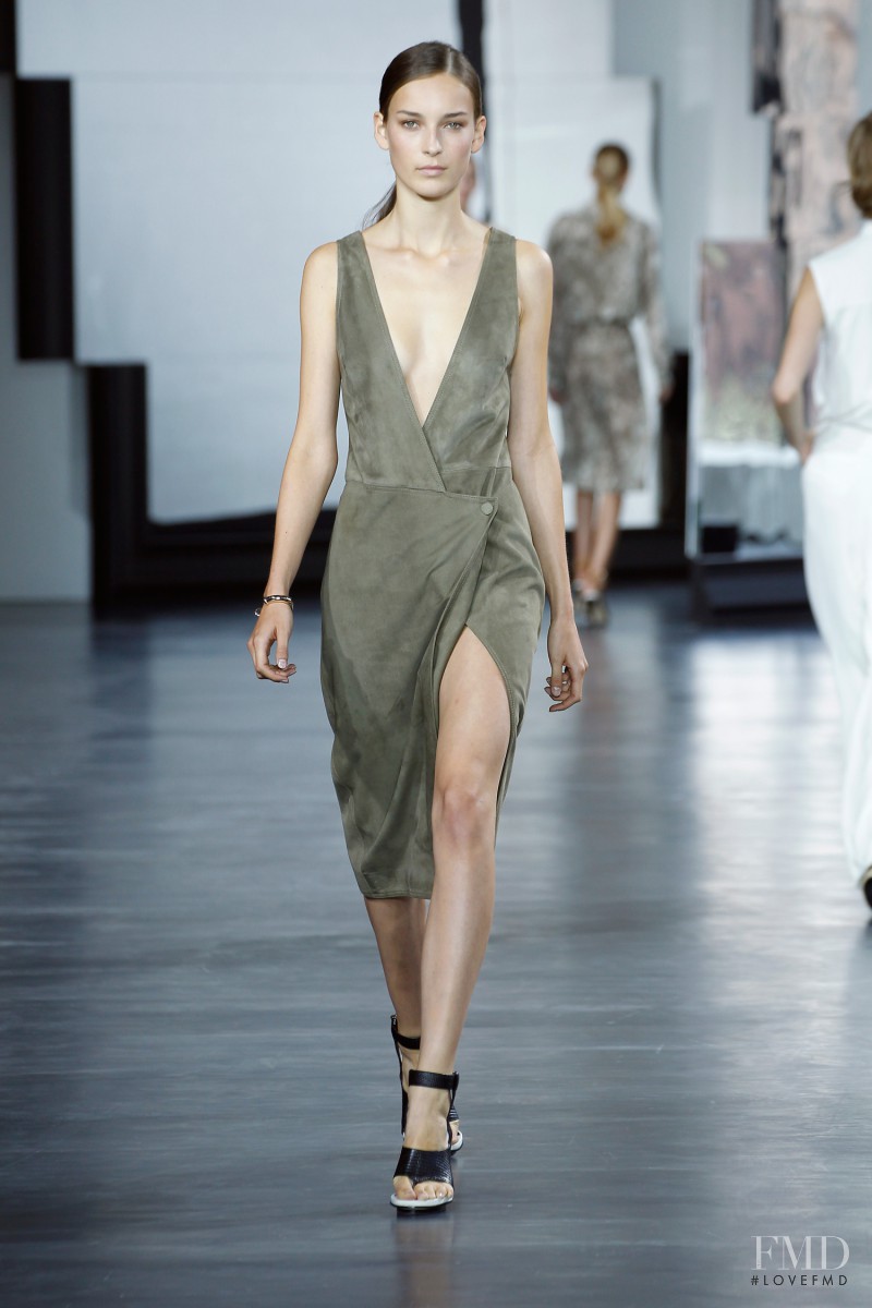 Julia Bergshoeff featured in  the Jason Wu fashion show for Spring/Summer 2015