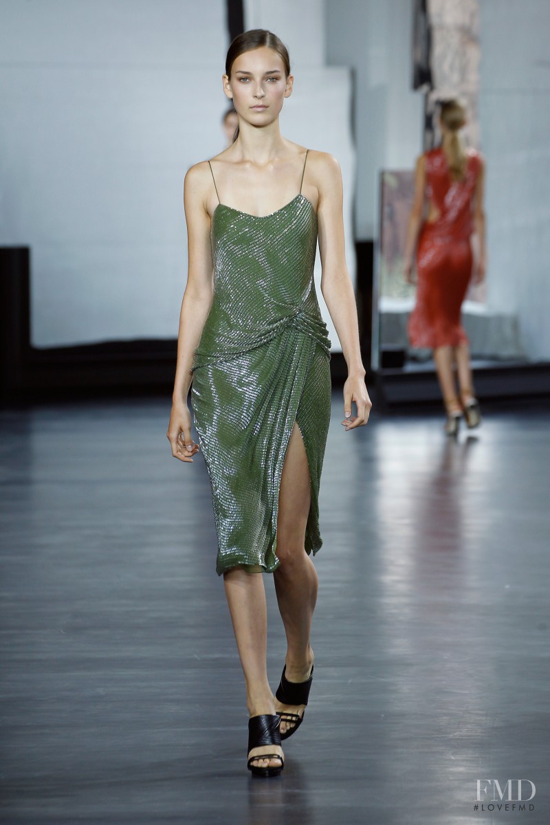 Julia Bergshoeff featured in  the Jason Wu fashion show for Spring/Summer 2015