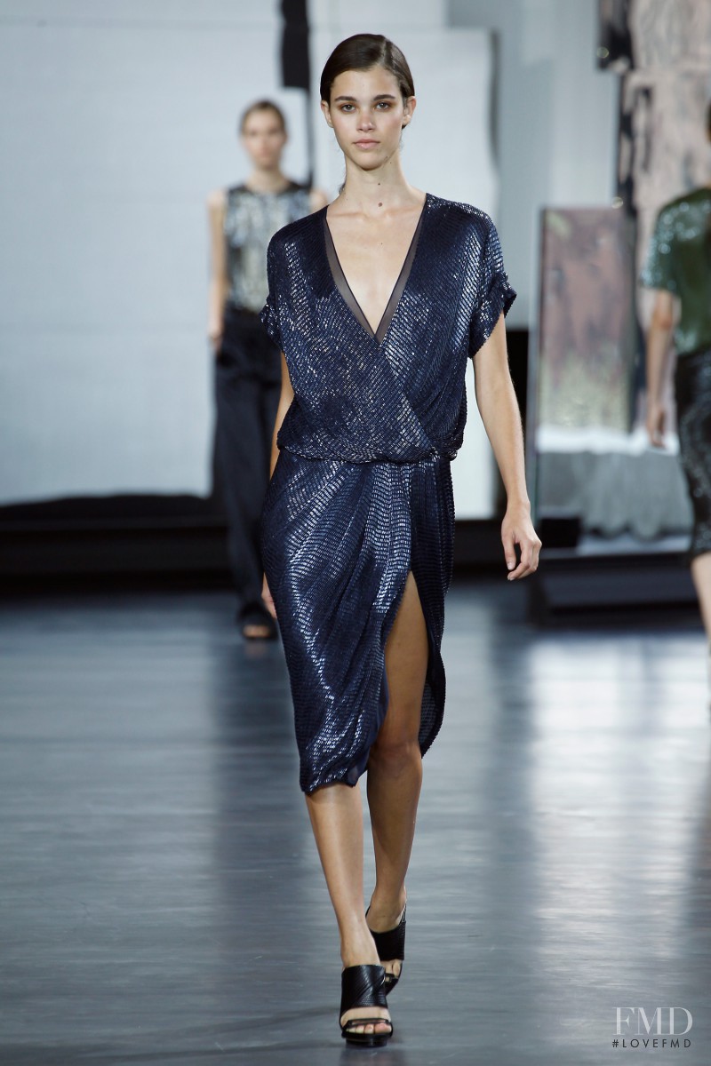 Pauline Hoarau featured in  the Jason Wu fashion show for Spring/Summer 2015