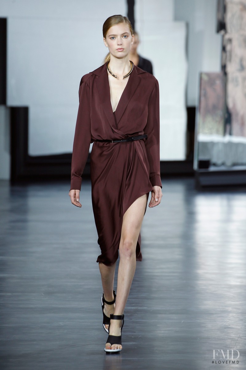 Emmy Rappe featured in  the Jason Wu fashion show for Spring/Summer 2015