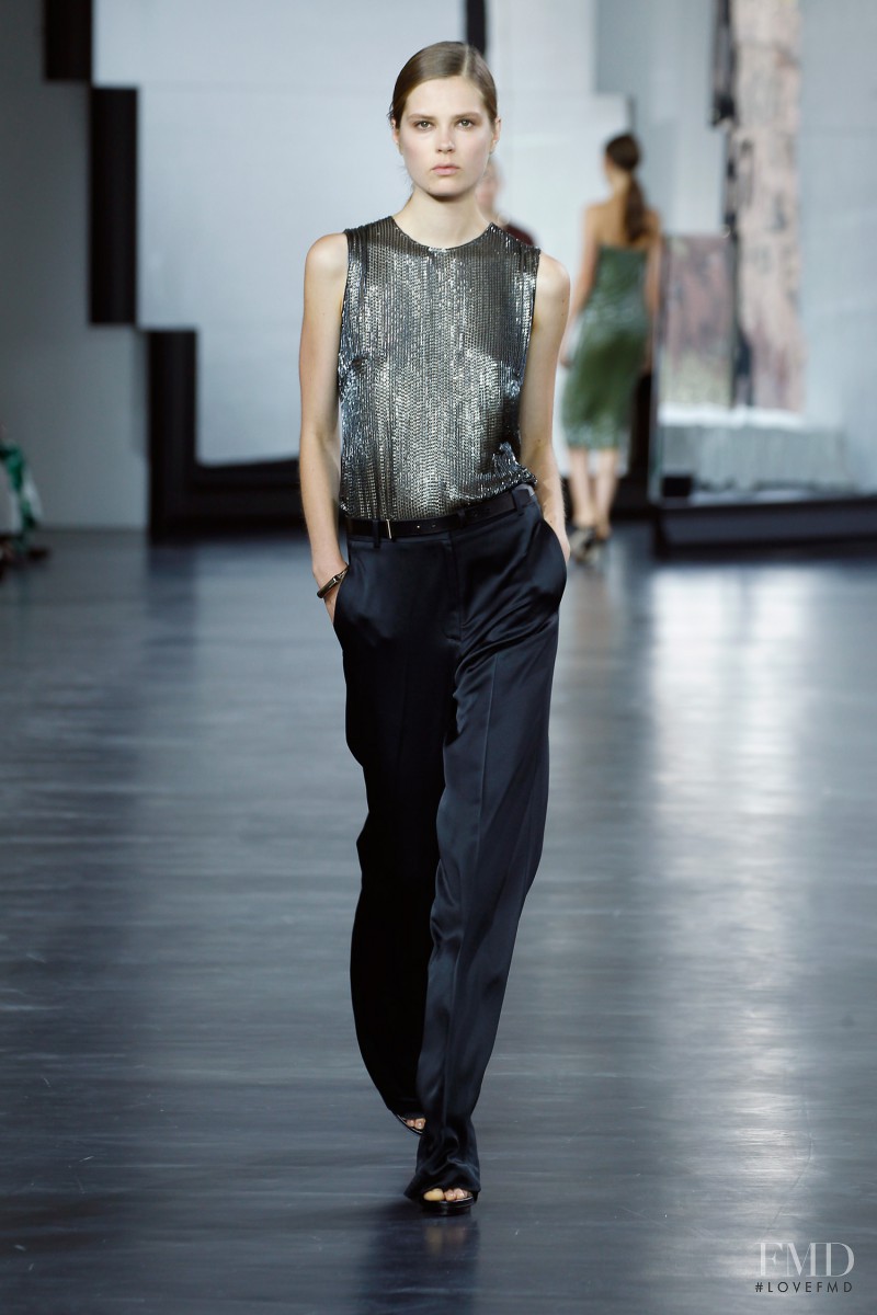 Caroline Brasch Nielsen featured in  the Jason Wu fashion show for Spring/Summer 2015