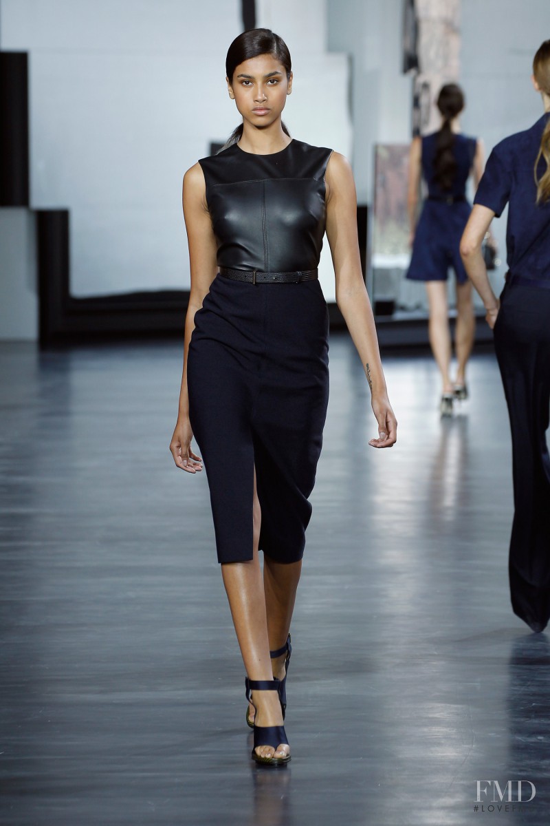 Imaan Hammam featured in  the Jason Wu fashion show for Spring/Summer 2015