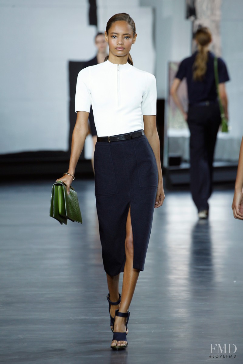 Malaika Firth featured in  the Jason Wu fashion show for Spring/Summer 2015