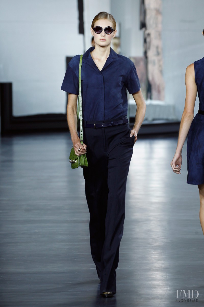 Sanne Vloet featured in  the Jason Wu fashion show for Spring/Summer 2015