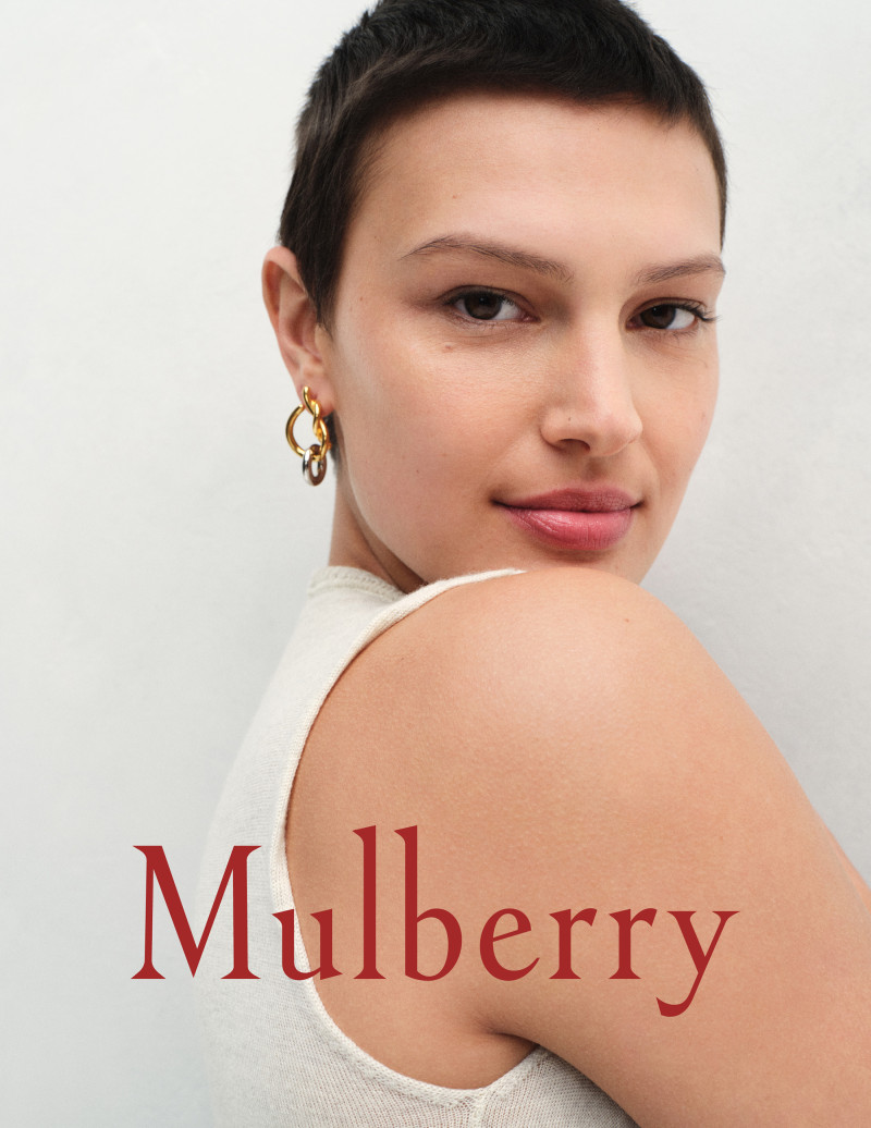 Celina Ralph featured in  the Mulberry advertisement for Summer 2024