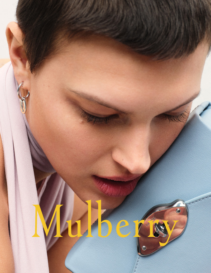 Celina Ralph featured in  the Mulberry advertisement for Summer 2024