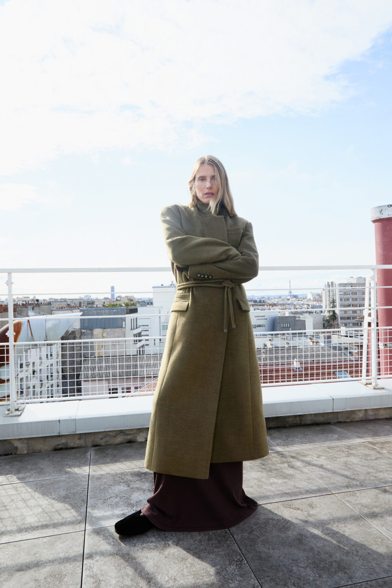 Dree Hemingway featured in  the Camilla & Marc advertisement for Pre-Fall 2024