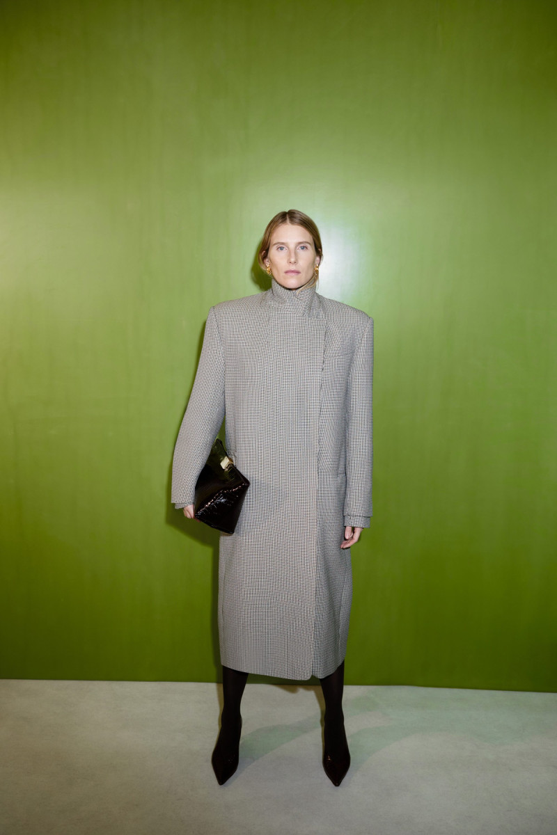 Dree Hemingway featured in  the Camilla & Marc advertisement for Pre-Fall 2024