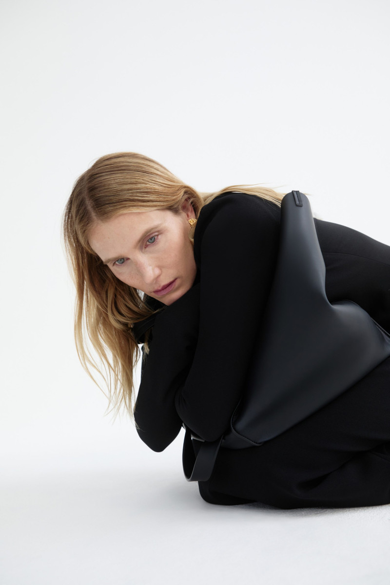 Dree Hemingway featured in  the Camilla & Marc advertisement for Pre-Fall 2024