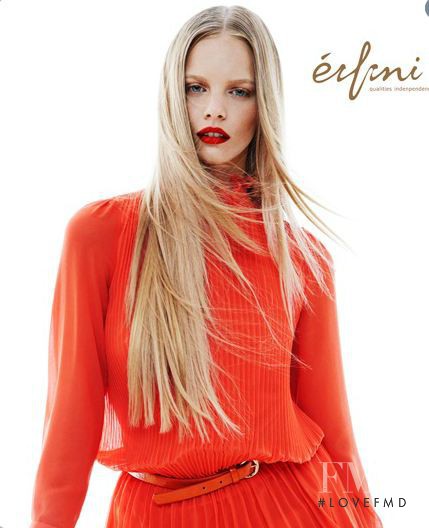 Marloes Horst featured in  the Eifini catalogue for Summer 2012