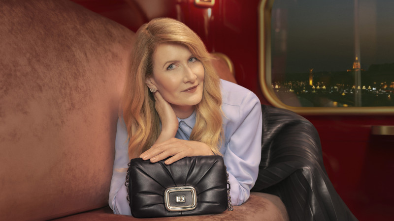 Roger Vivier Vivier Express - Icons Campaign featuring Laura Dern advertisement for Spring/Summer 2024