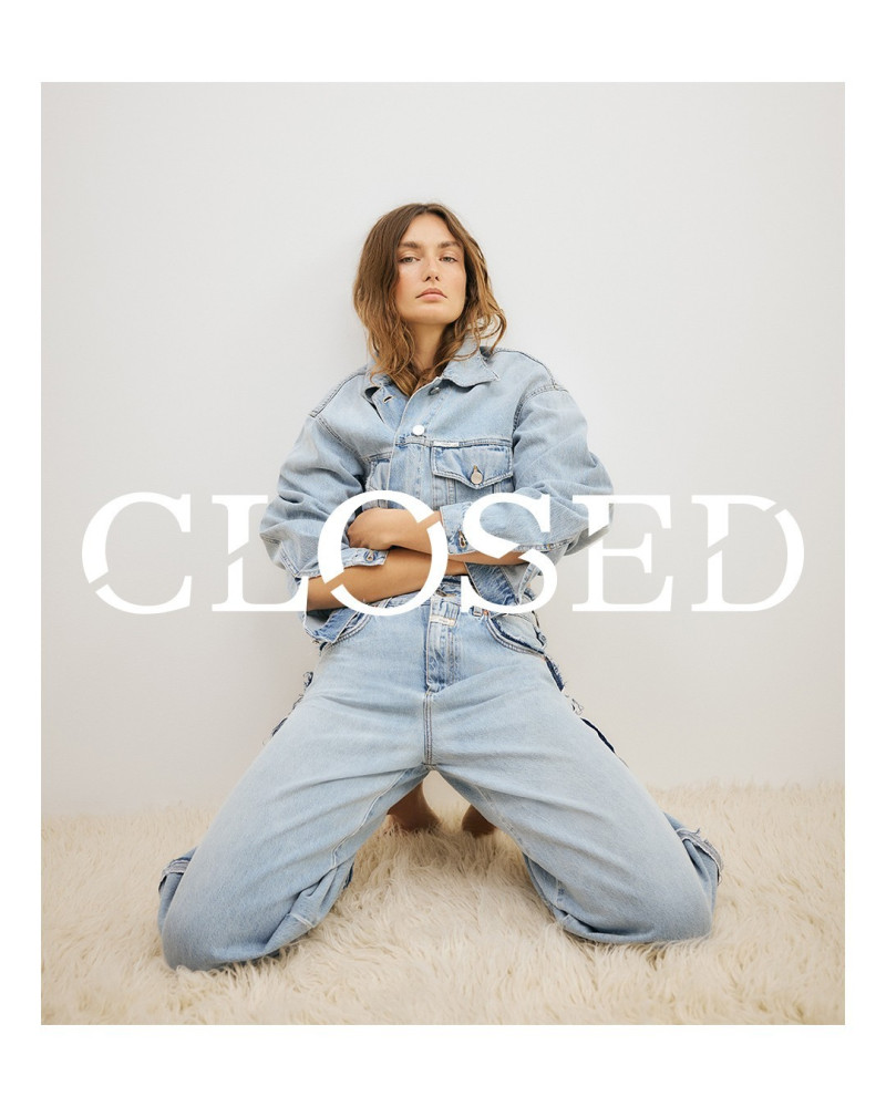 Andreea Diaconu featured in  the Closed advertisement for Summer 2024