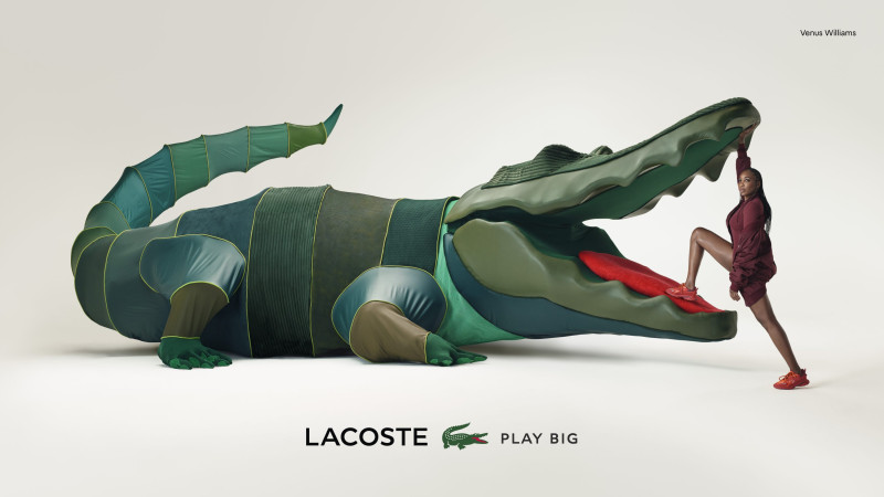 Lacoste Play Big 2024 Campaign advertisement for Spring 2024