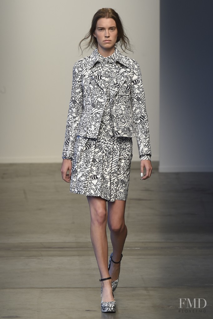 Eliza Hartmann featured in  the Kye fashion show for Spring/Summer 2015
