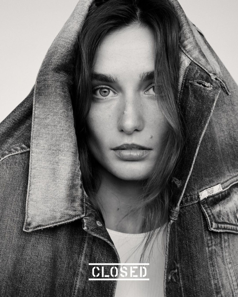 Andreea Diaconu featured in  the Closed advertisement for Spring/Summer 2022