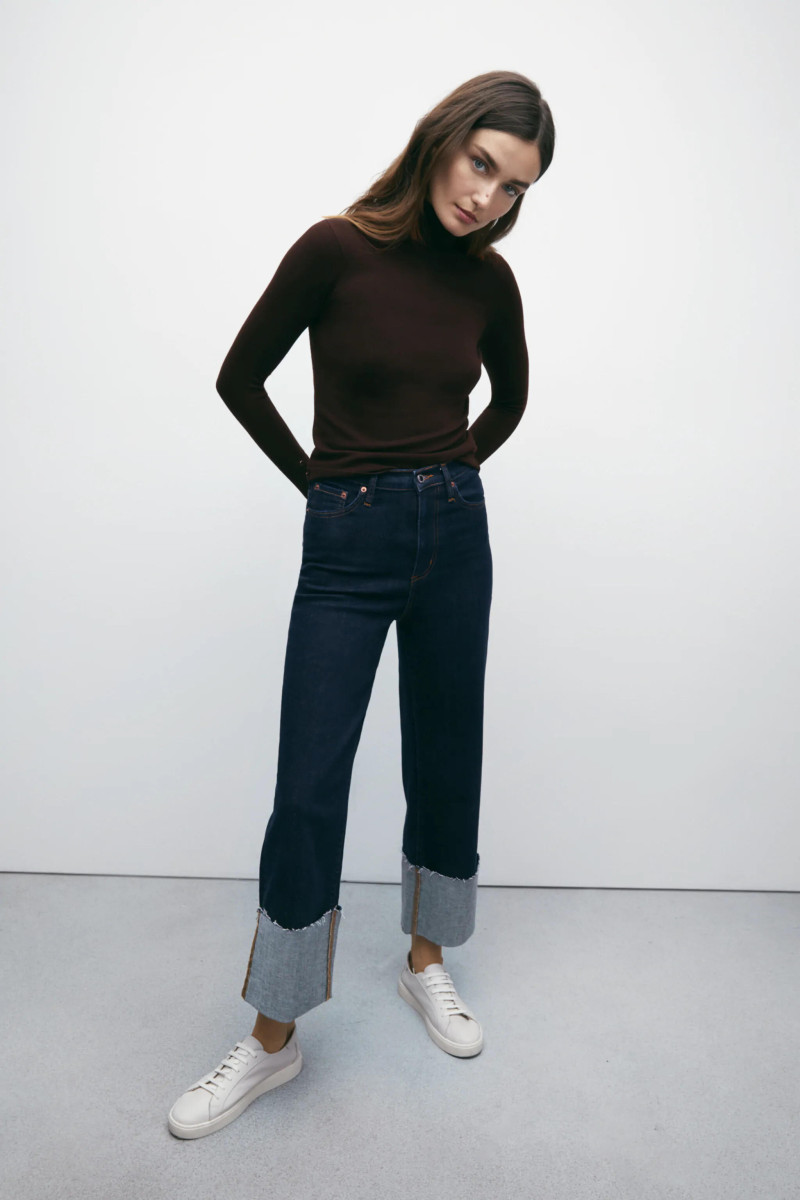 Andreea Diaconu featured in  the Zara catalogue for Spring/Summer 2021