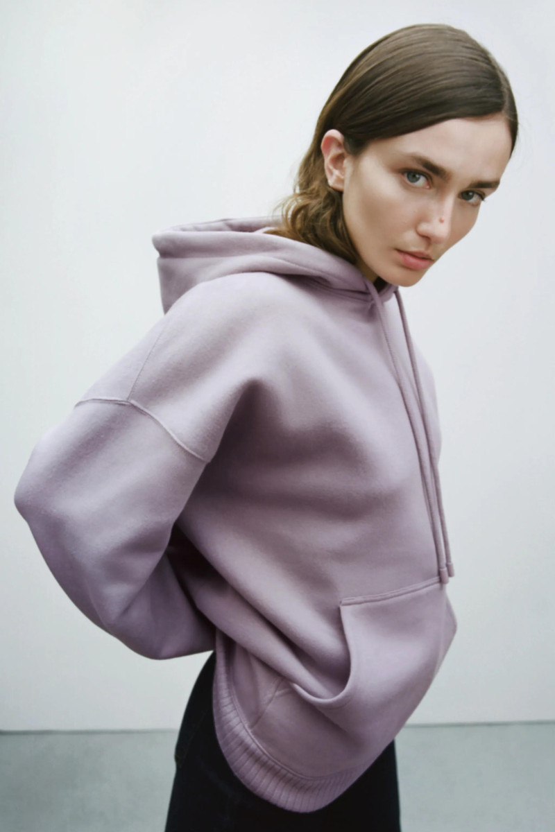 Andreea Diaconu featured in  the Zara catalogue for Spring/Summer 2021