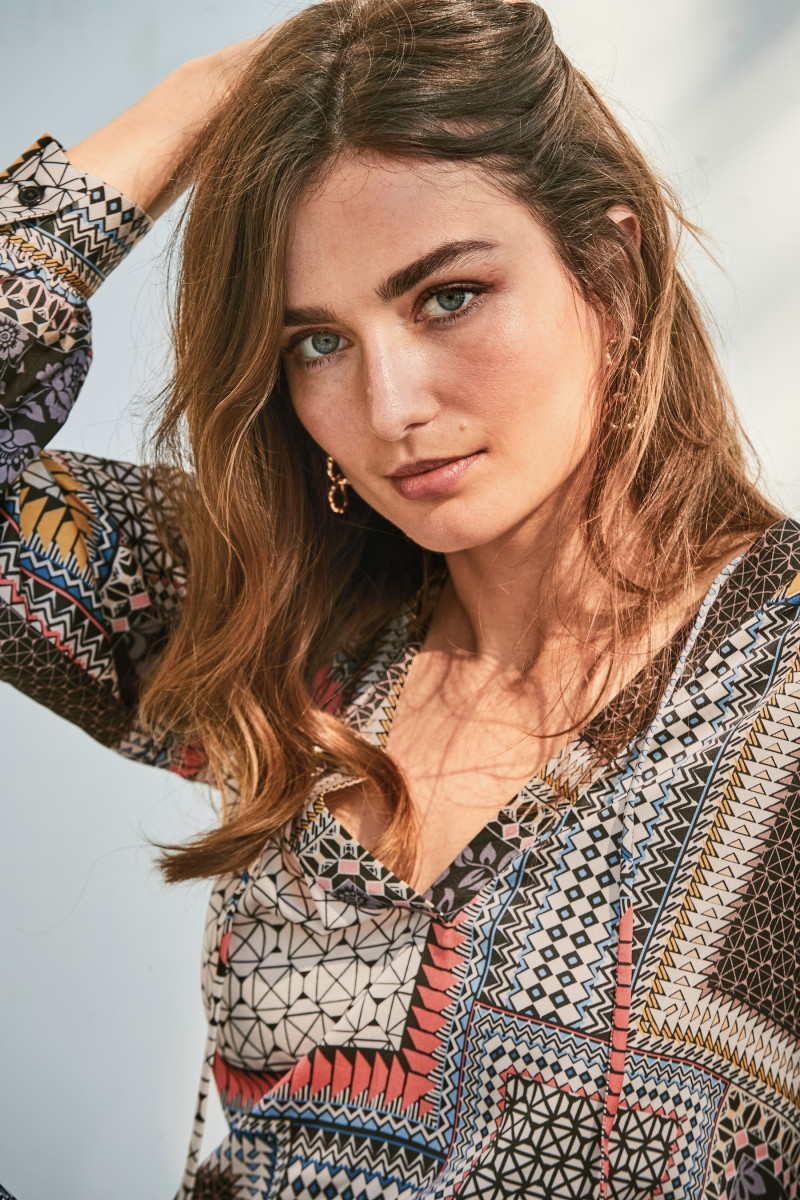 Andreea Diaconu featured in  the Next catalogue for Summer 2021