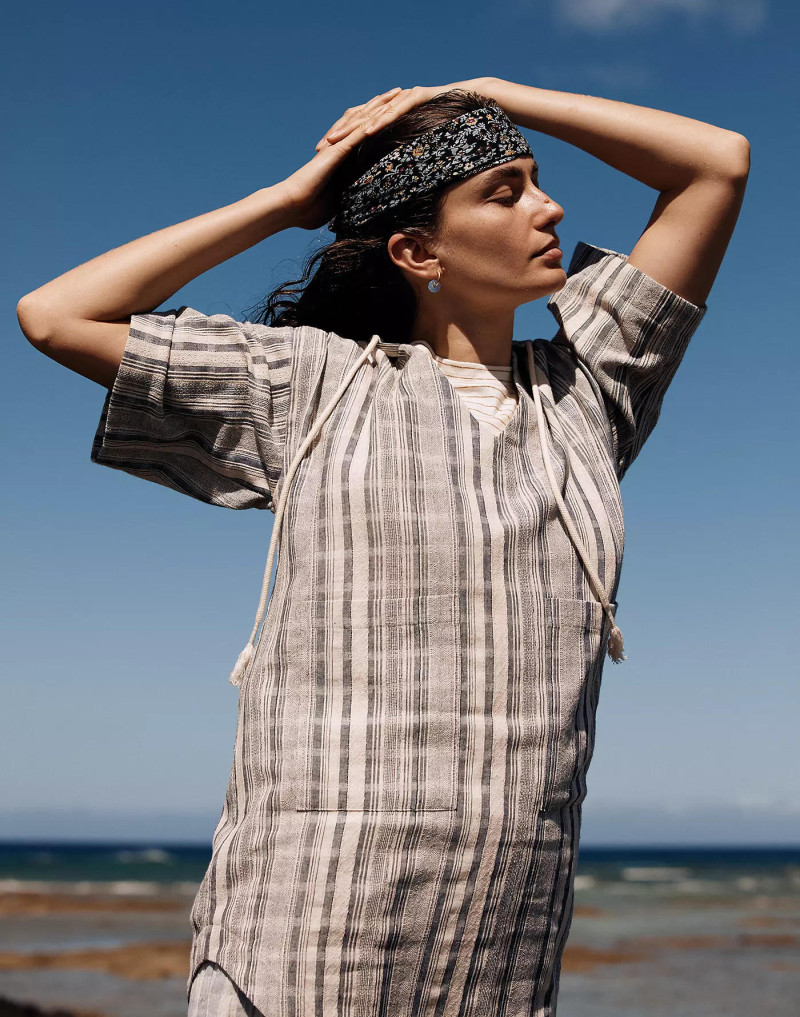 Andreea Diaconu featured in  the Madewell advertisement for Summer 2021