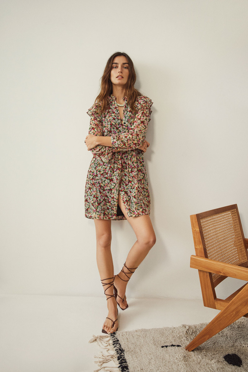 Andreea Diaconu featured in  the Mango lookbook for Summer 2020