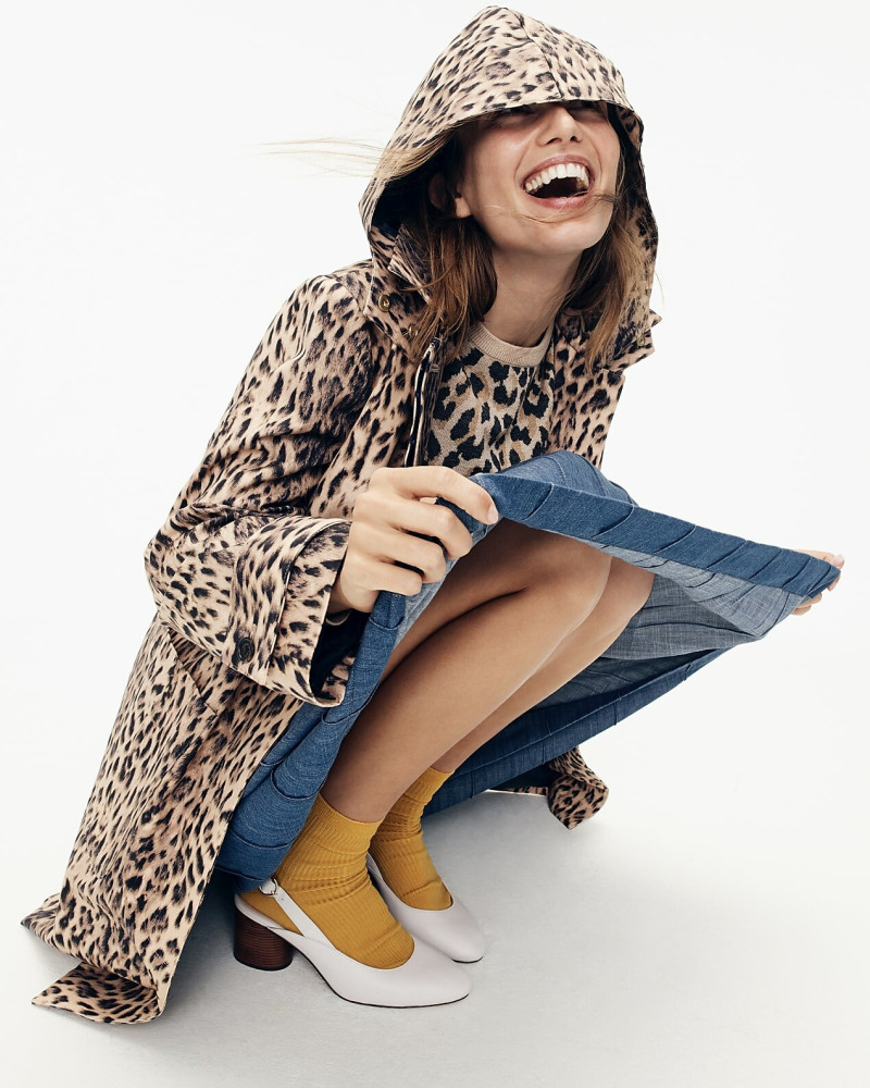 Andreea Diaconu featured in  the J.Crew advertisement for Spring/Summer 2019