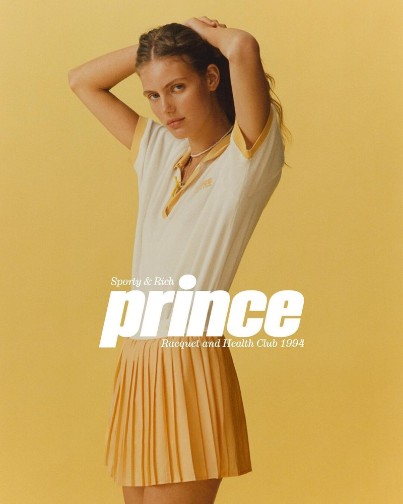 Rosalieke Fuchs featured in  the Prince advertisement for Autumn/Winter 2022