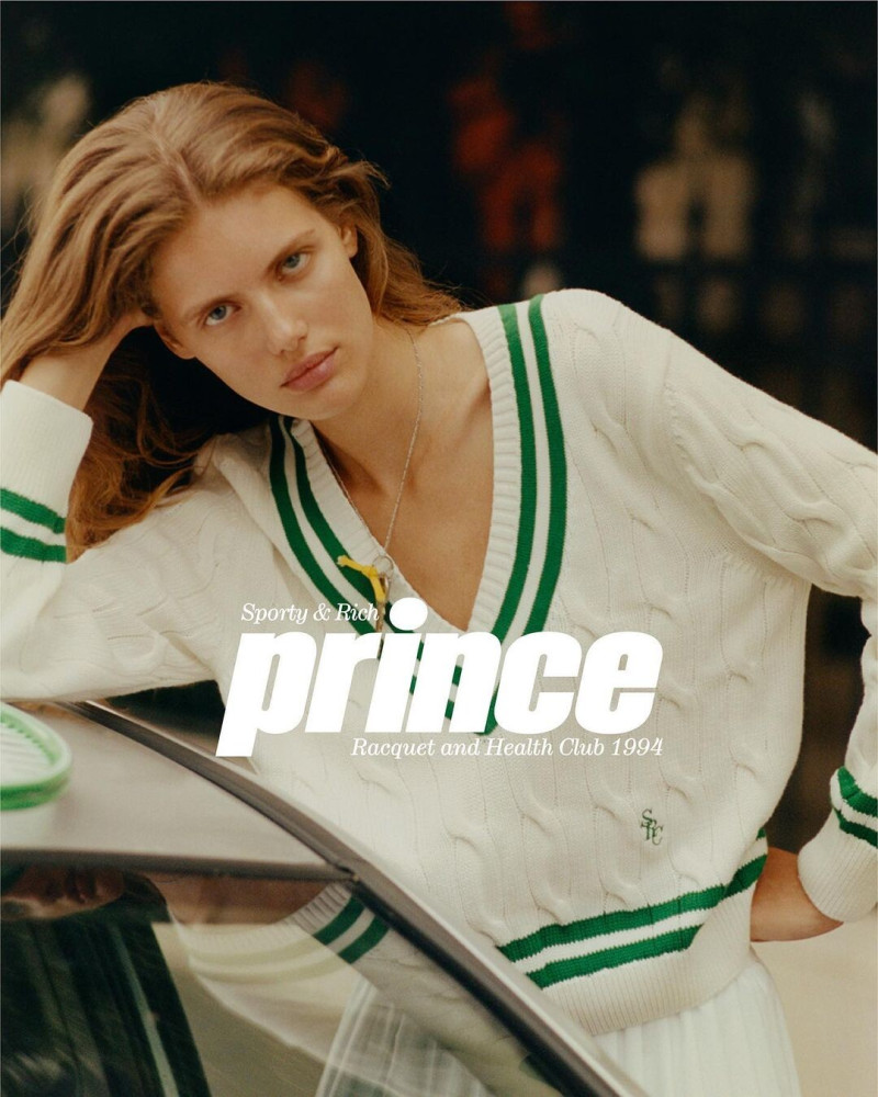 Rosalieke Fuchs featured in  the Prince advertisement for Autumn/Winter 2022