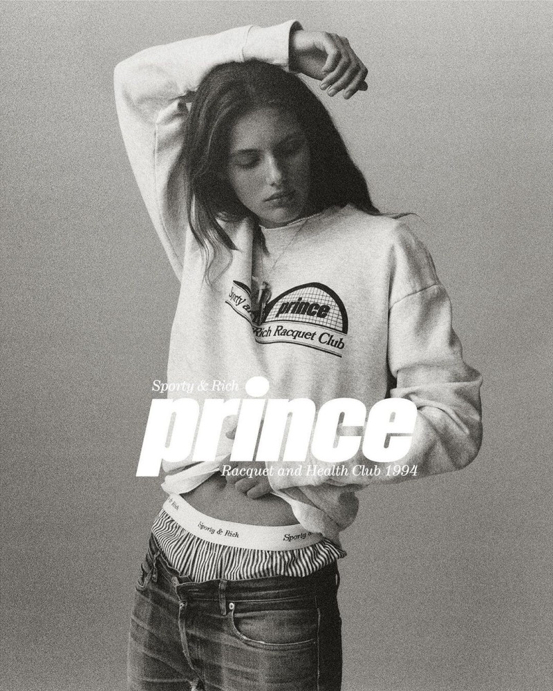 Rosalieke Fuchs featured in  the Prince advertisement for Autumn/Winter 2022