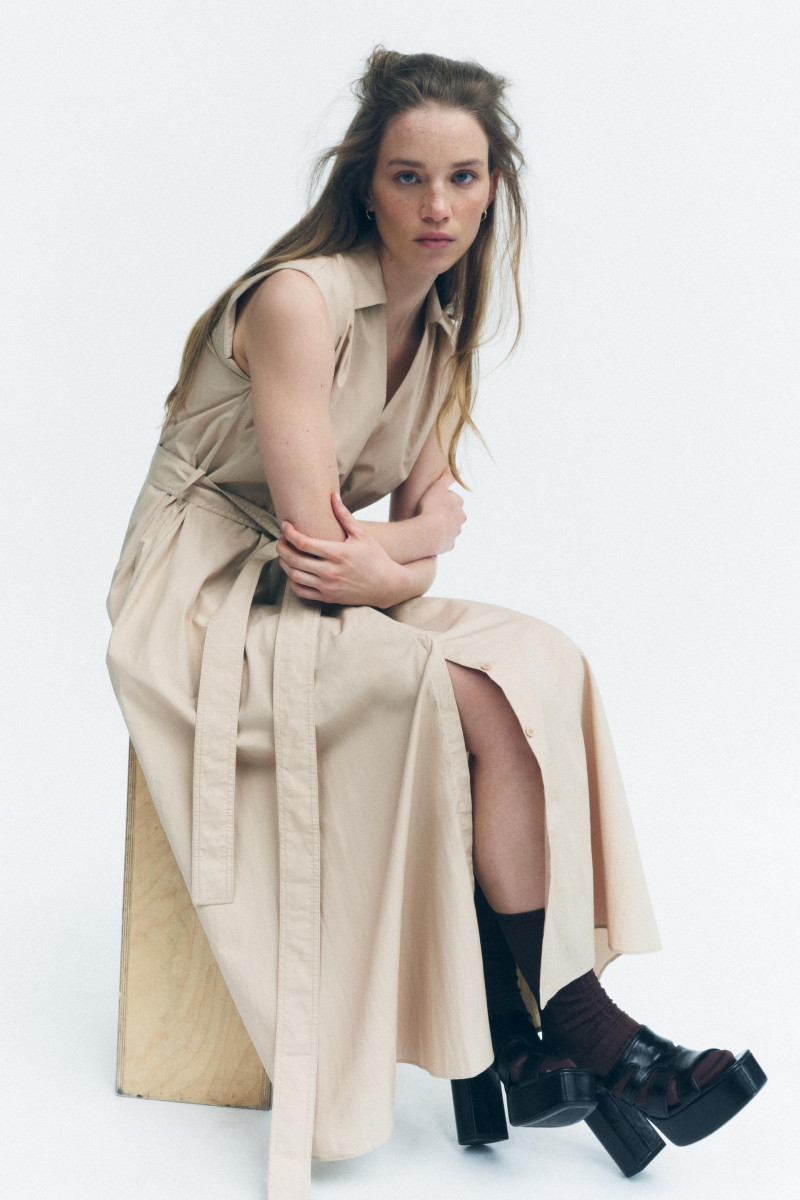 Rebecca Leigh Longendyke featured in  the Zara catalogue for Spring/Summer 2024