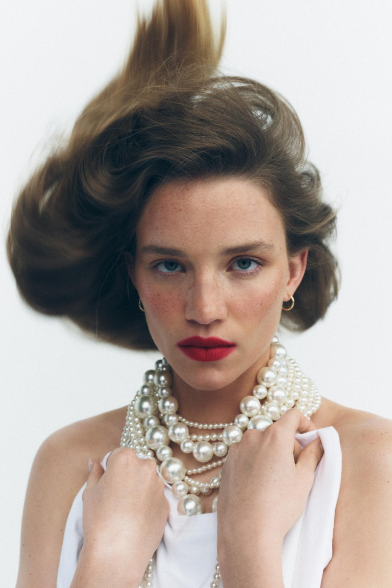 Rebecca Leigh Longendyke featured in  the Zara catalogue for Spring/Summer 2024
