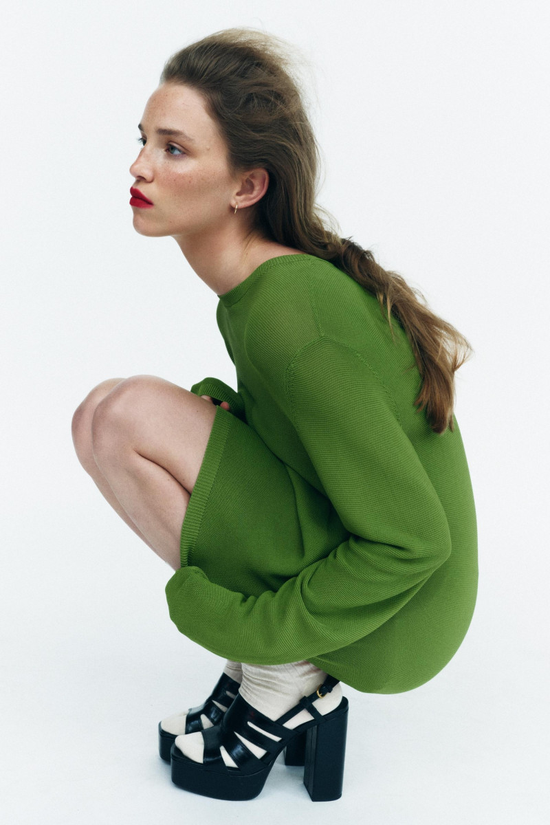 Rebecca Leigh Longendyke featured in  the Zara catalogue for Spring/Summer 2024